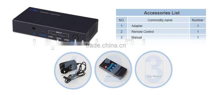 HDMI switch 3 to 1