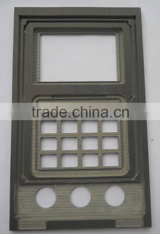 4 axis double chuck name plate metal cnc engraving machine