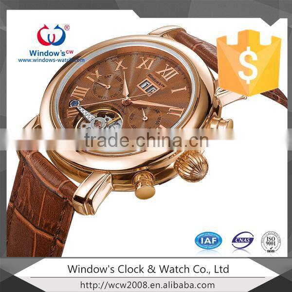 Custom ce rohs thin style watch Automatic watch