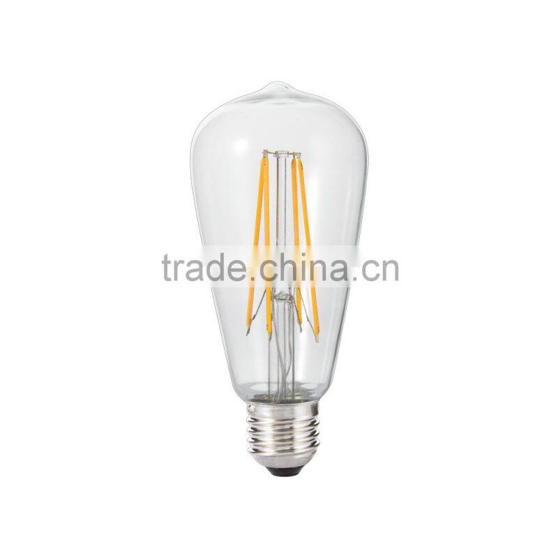 UL ST64 LED Filament bulb Vintage edison bulb