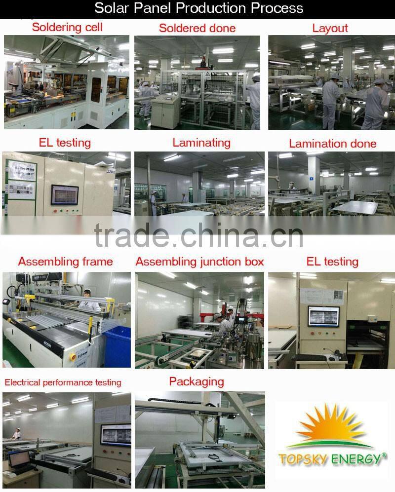 72 cells 315w poly solar module buy direct from china factory
