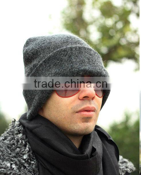 men's knitted beanie hat