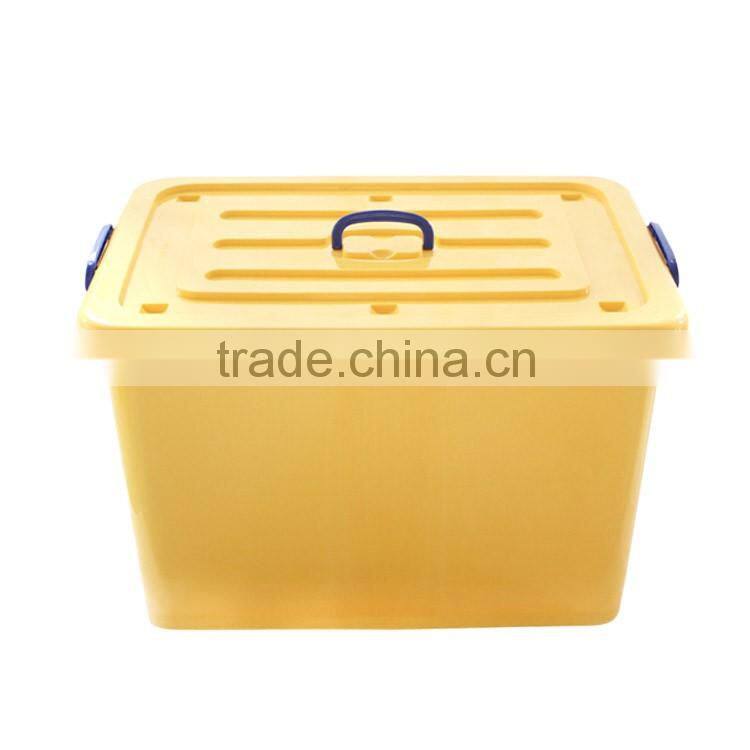 Plastic Storage Bin With Lid And Wheels