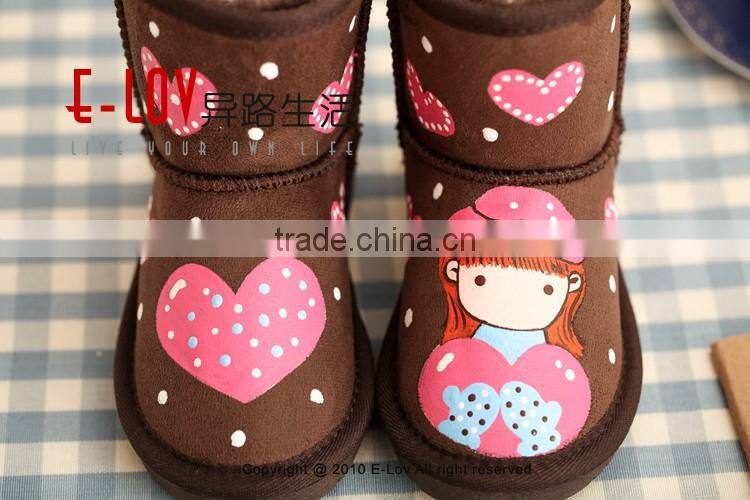 NO.U038C Hot sales high quality and cheap china kids boots wholesale