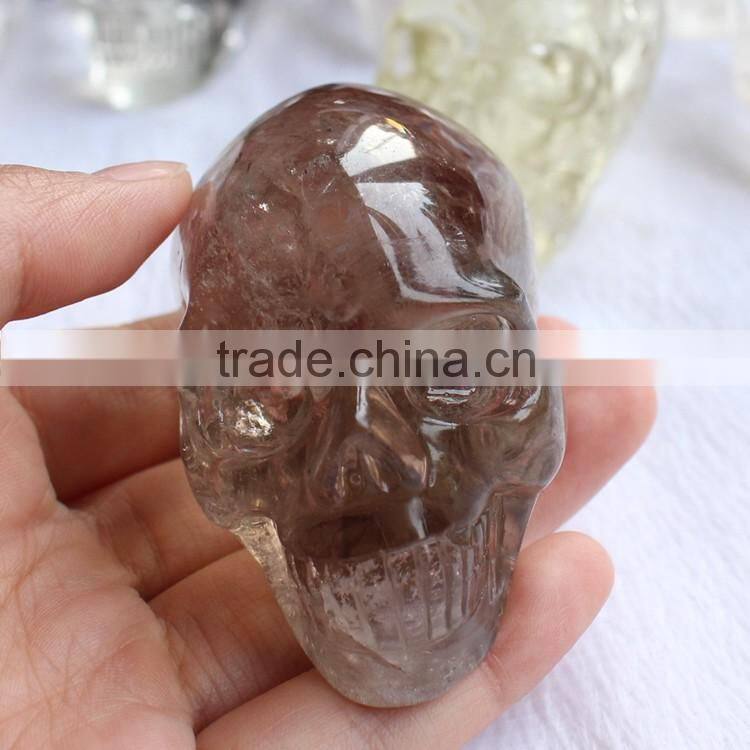 all kinds of natural rock crystal stone skulls wholesale