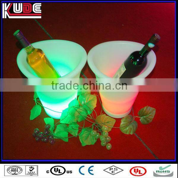 led illuminated wine ice bucket/Customized Led Ice Bucket,Plastic Ice Bucket,Acrylic Ice Bucket