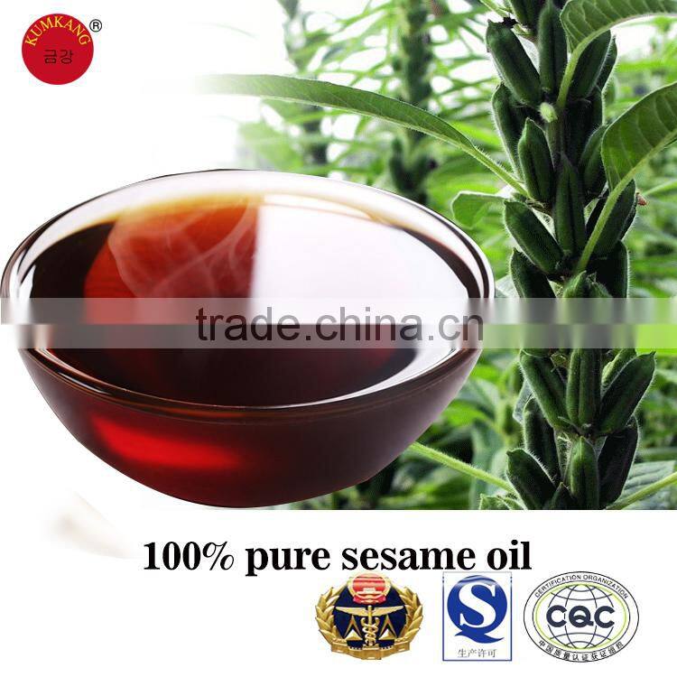 100% pure sesame oil/cooking oil/bulk