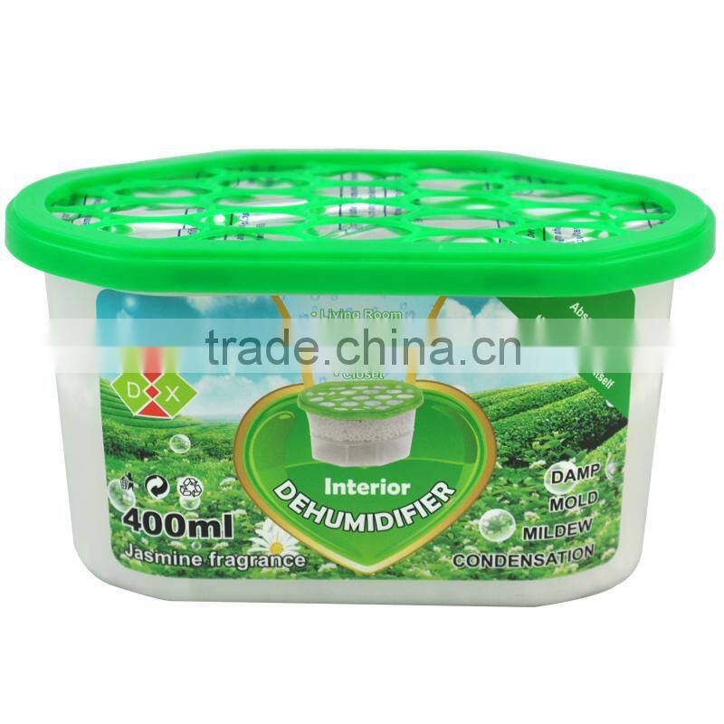 household 180g calcium chloride desiccant scent dehumidifier box 400ml