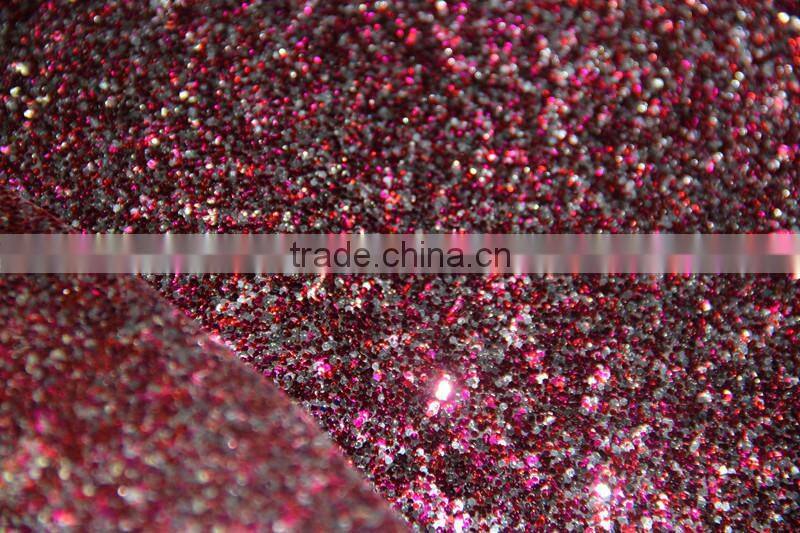 PU Glitter leather HOT SALE IN UK