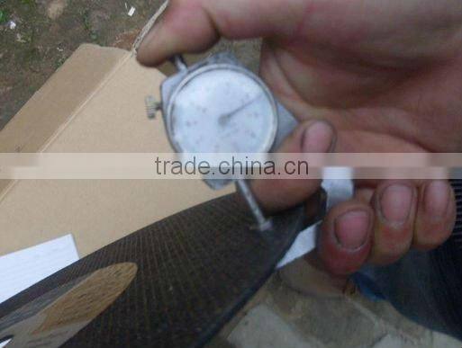 Type 41resin bonded cutting wheel for cast steels