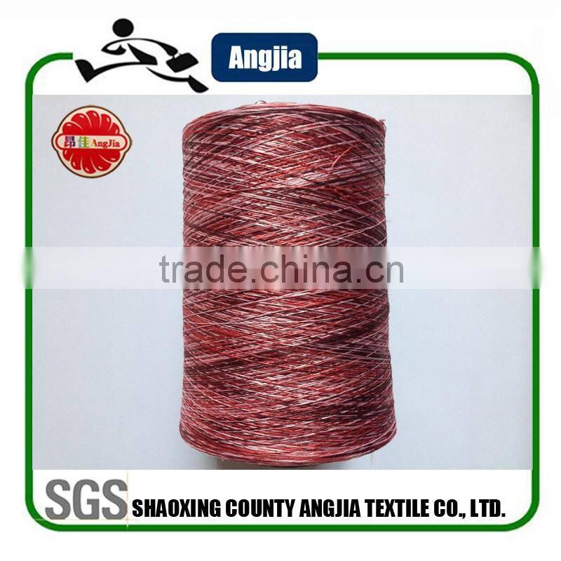 space dyed yarn for circular fabric/space dyed fabric