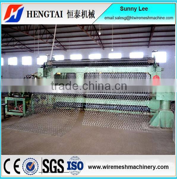 ISO CE Certificate Hexagonal Wire Mesh Making Machine/ Gabion Mesh Making Machine