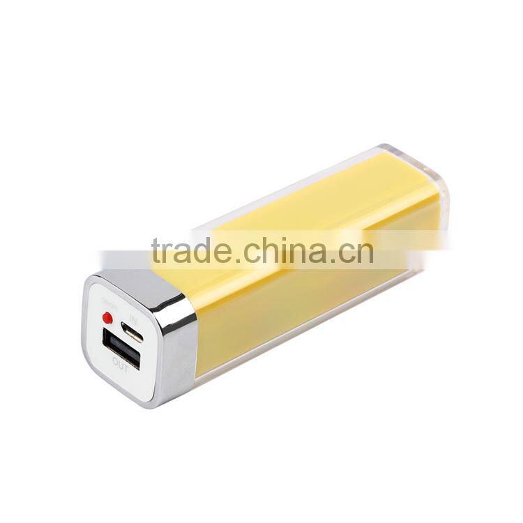 2015 christmas new hot items for rechargeable lipstick power banks