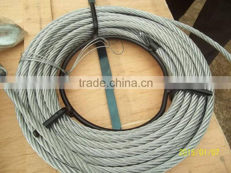 1.6t Cable Pulling Winch / Wire Rope Hand Winch Model LJ