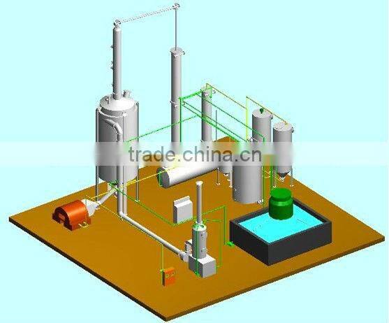 New design distillation equipment for crude oil refinery