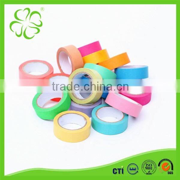 Colorful Custom Printed Washi Creped Paper Tape