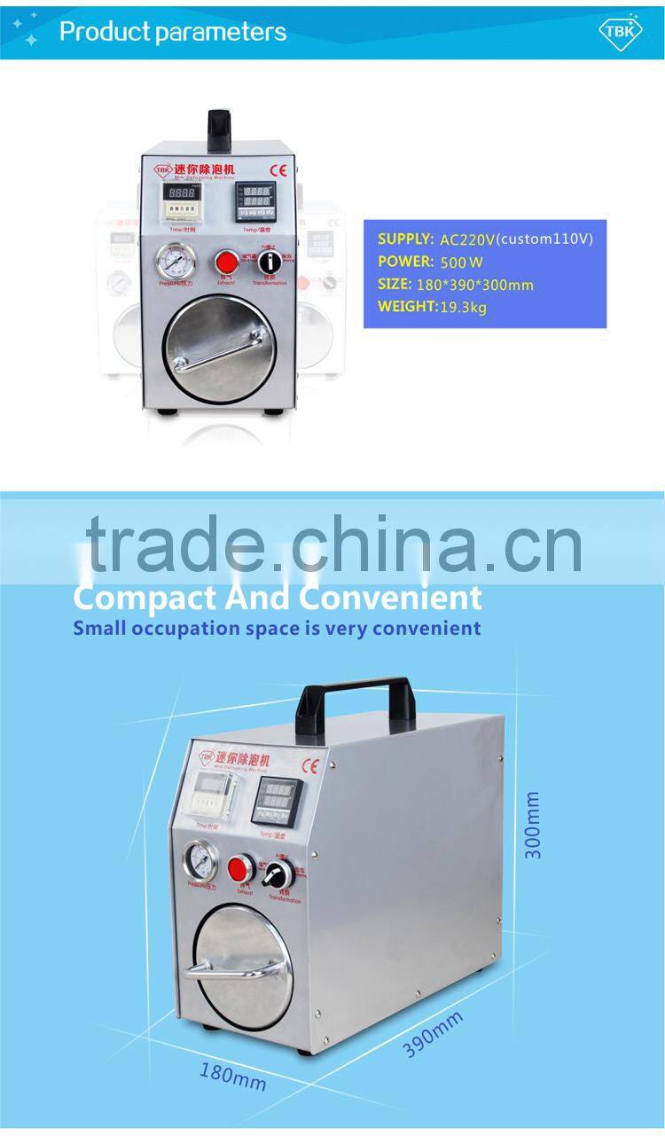 TBK factory 2016 mini direct air bubble wrap machine+Mobile Phone Repair Equipment