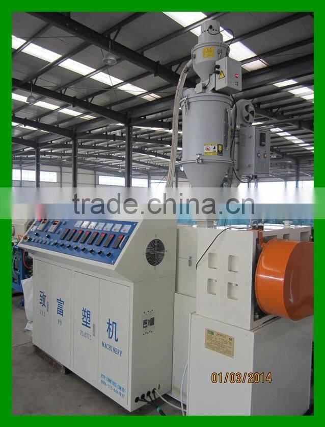PE plastic pipe making machine