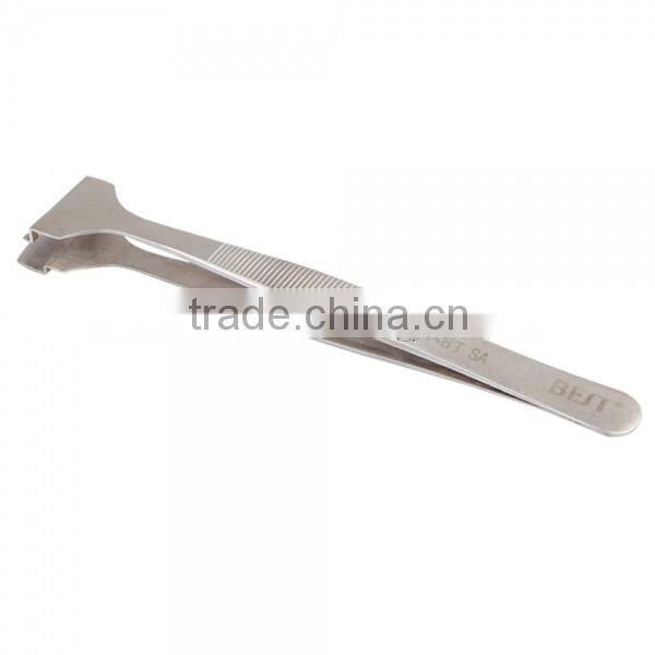 BEST-91-6T SA 302 Stainless Steel High Rigidity Wafer Tweezers Best Tweezers