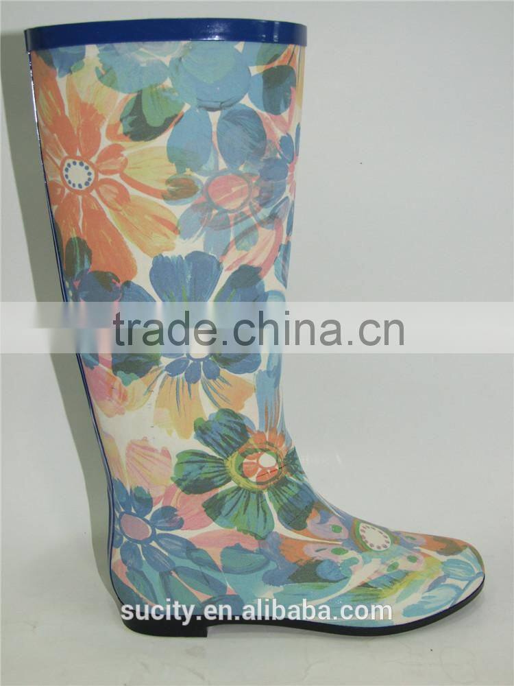 custom design butterfly over knee ladies wellington boots
