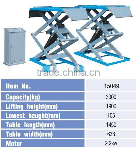 Low Profile Double Scissor Lift