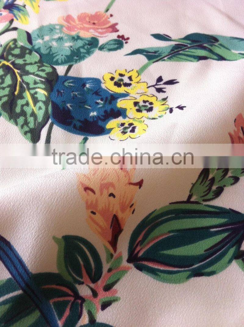 flower print fabric for women garments