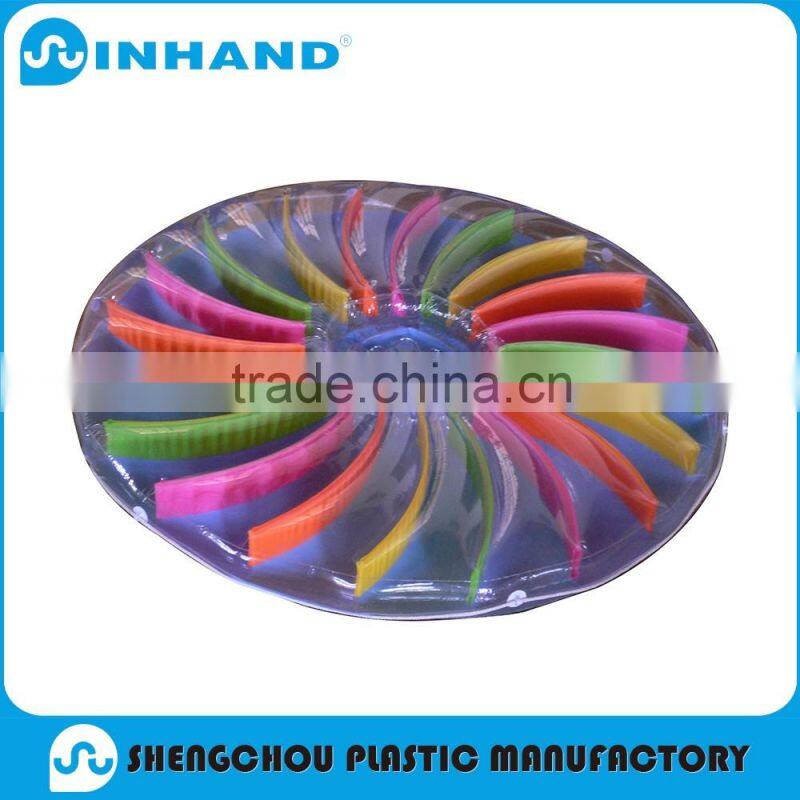 Air mattress/ Red Transparent Float Loungers/water bed float/air mattress camping/pool float /inflatable pool float