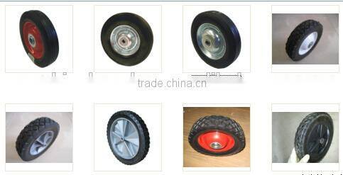 small solid rubber wheel 6x2
