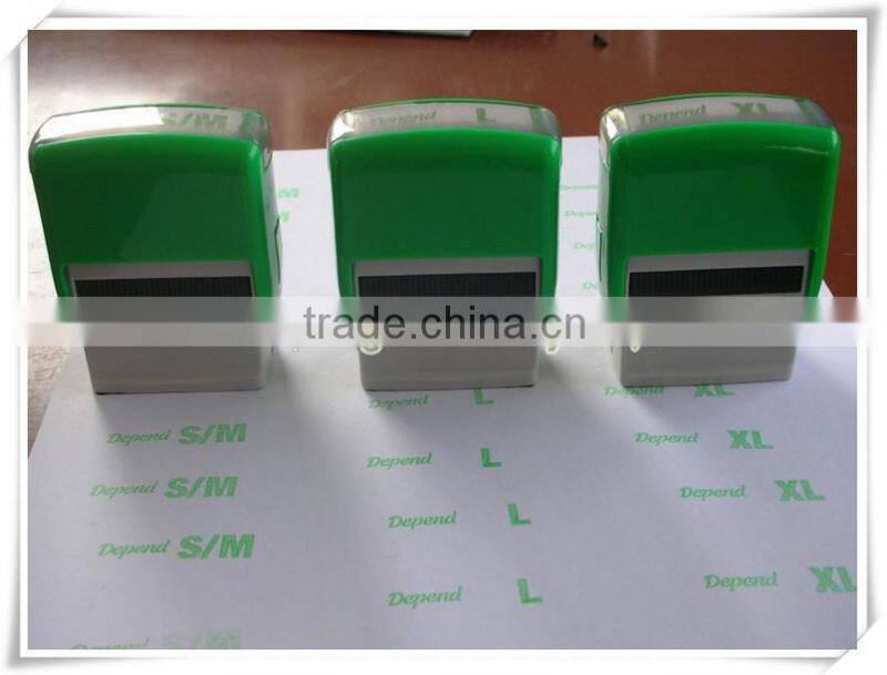 custom plastic office seal