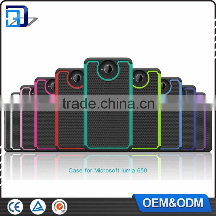 New products 2016 TPU+PC Football Pattern cell phone case for Microsoft Lumia 650 back cover china supplier