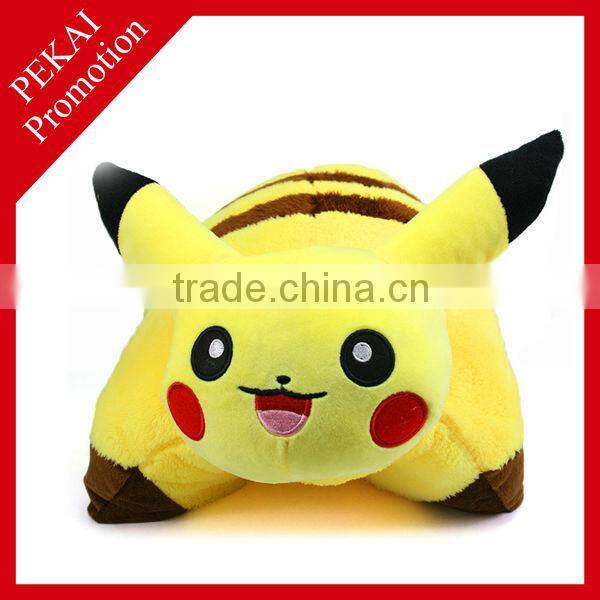 Plush animal shape floor seating cushions