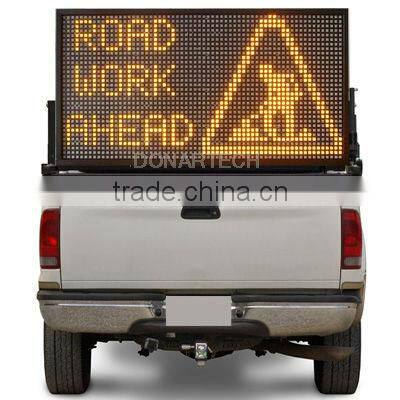Vehicle mounted LED sign