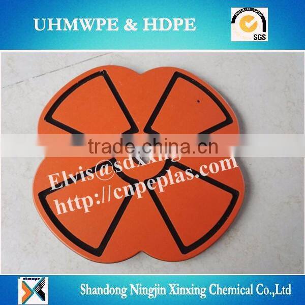 UV resistant textured double color orange peel surface HDPE panel