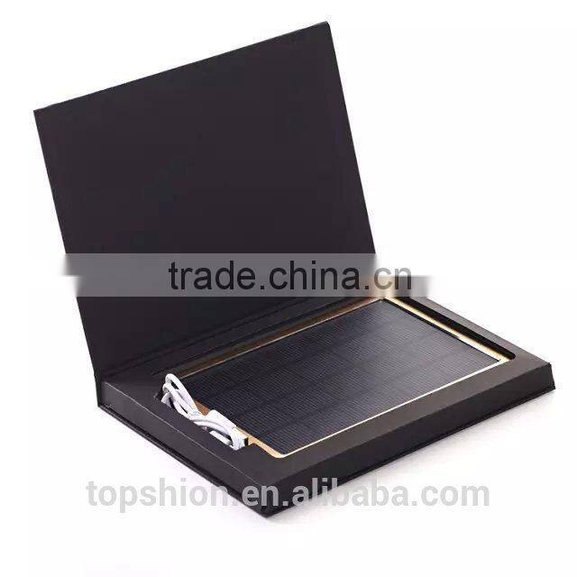 2015 hottest selling battery charger for iPhone 6 solar charger power bank 10000mah