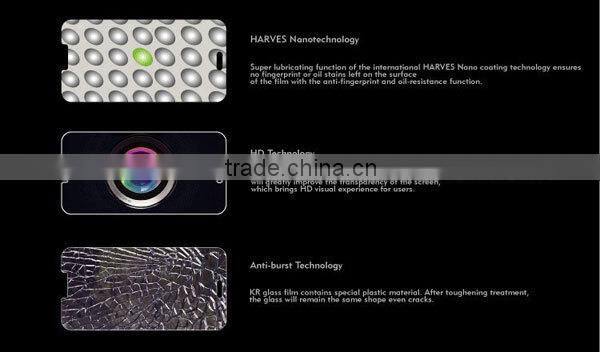 Best manufacturer price anti broken anti-smudge tempered glass screen protector for huawei G7