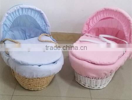 Waffle cosy moses basket bassinet bedding set / moses basket dressings