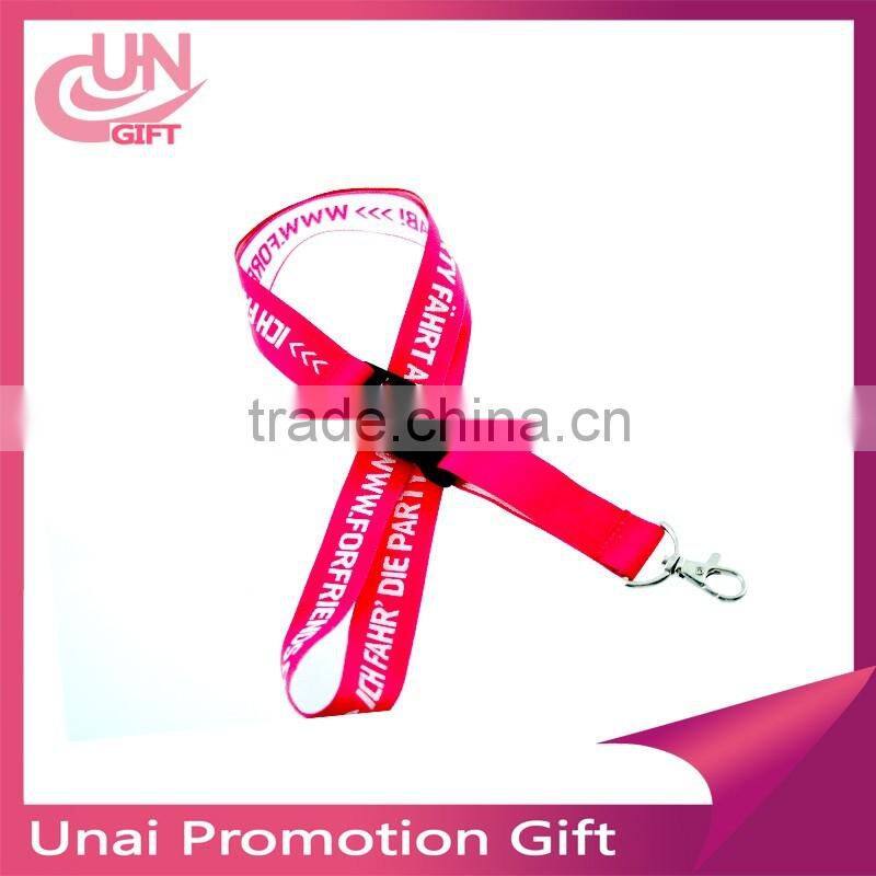 wholesale jacquard woven polyester lanyard factory