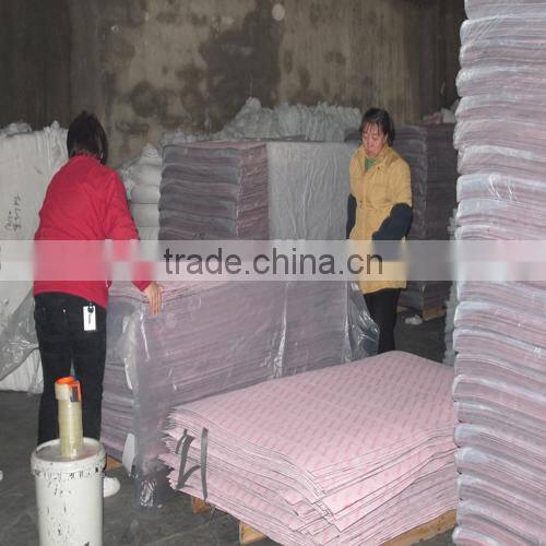 Non-woven fiber insole sheet for making shoes