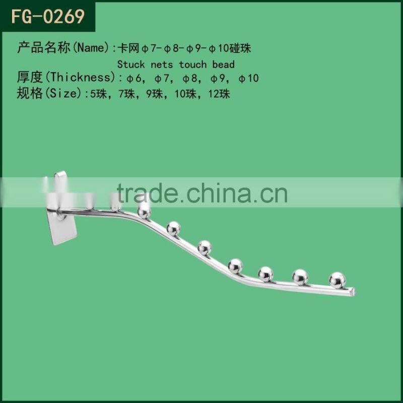 Wholesales wire metal mesh hook for supermaket