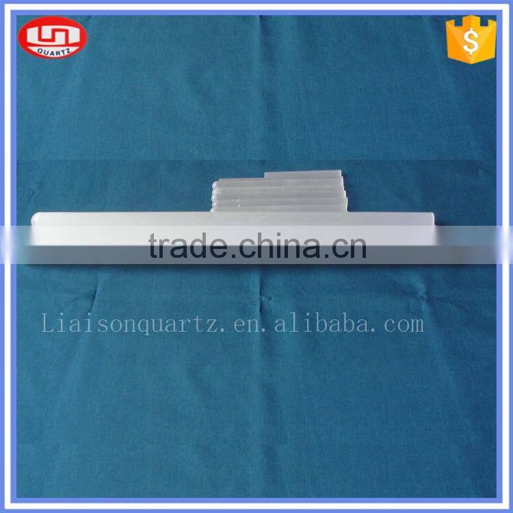 Milky quartz heater tube
