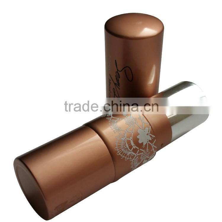 factory supplier plastic aluminum cosmetic lipstick tubes packaging
