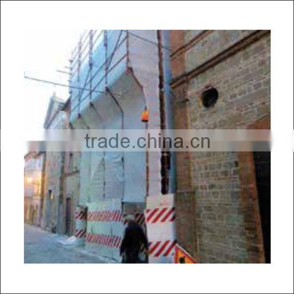 White color construction safety nets