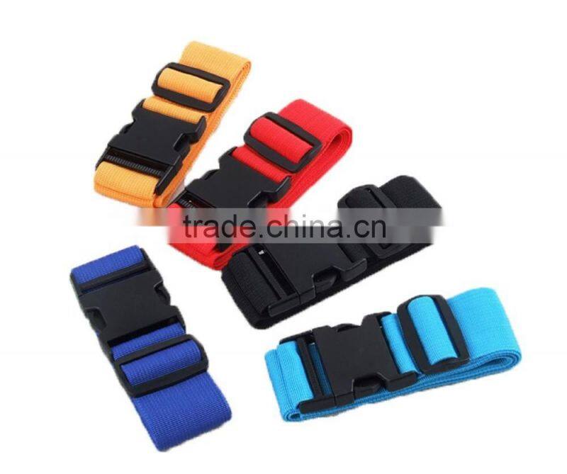 Hot sale suitcase lock strap luggage tag belt with password lock for promotional gifts