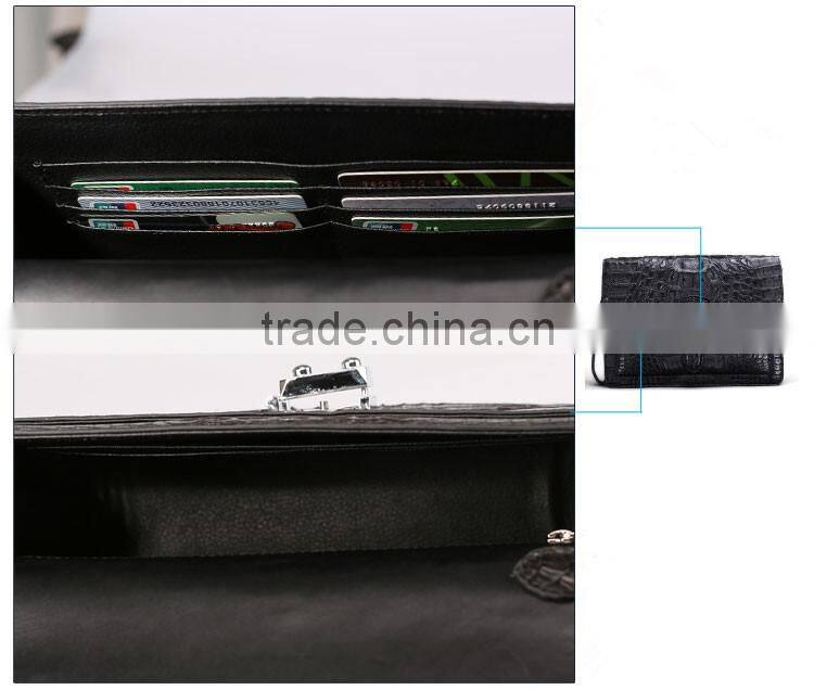 Luxury Leather Office Bags for Men Genuine Crocodile Skin Bag Stylish Clutch Bags Men Handmade