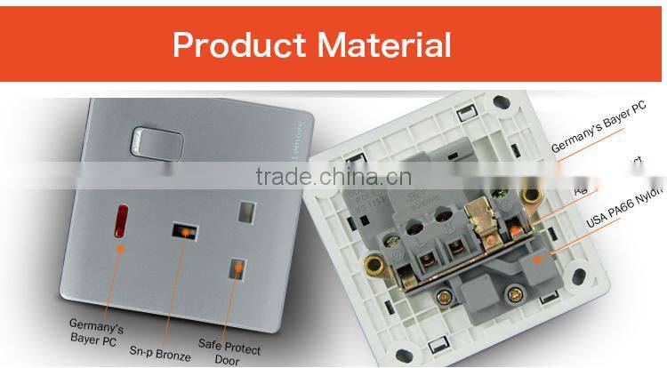 2016 new remote control soctet brush grey socket