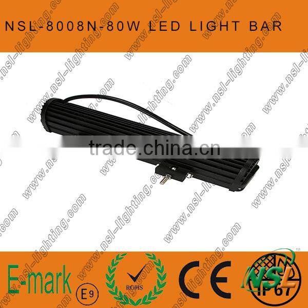 15inch 80W C REE car LED light bar off road LED work light