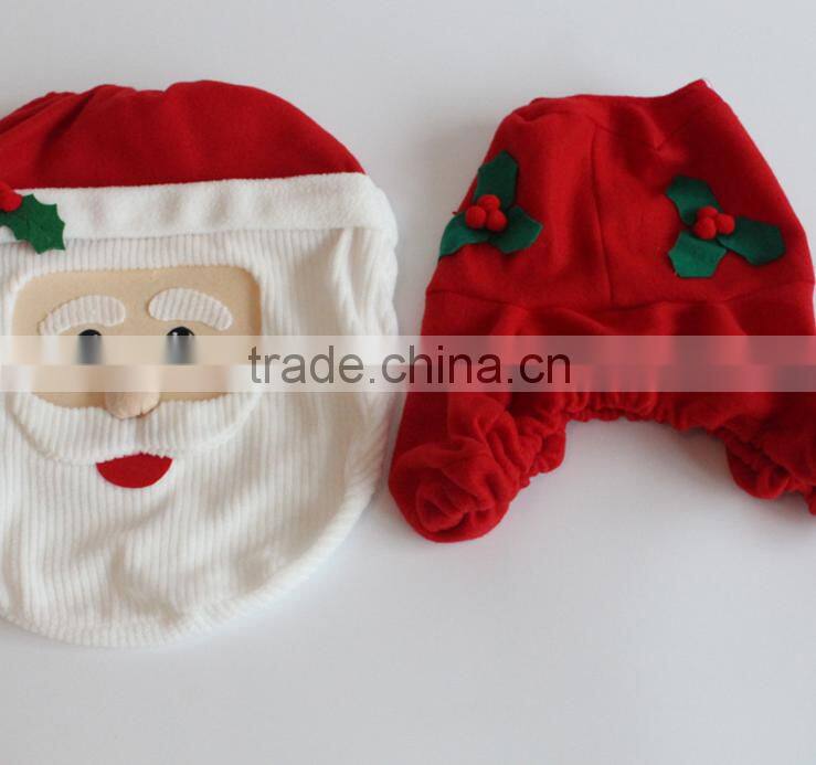2015 Hot sell Christmas grandfather three-piece toilet set