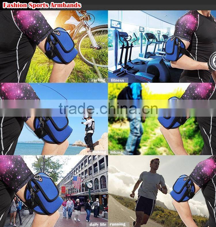 New arrival wholesale smart waterproof phone fashion sport arm bag