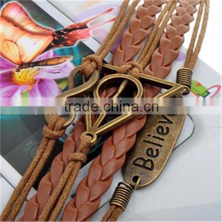 MYLOVE believe bracelet fashionable jewelry ML10006