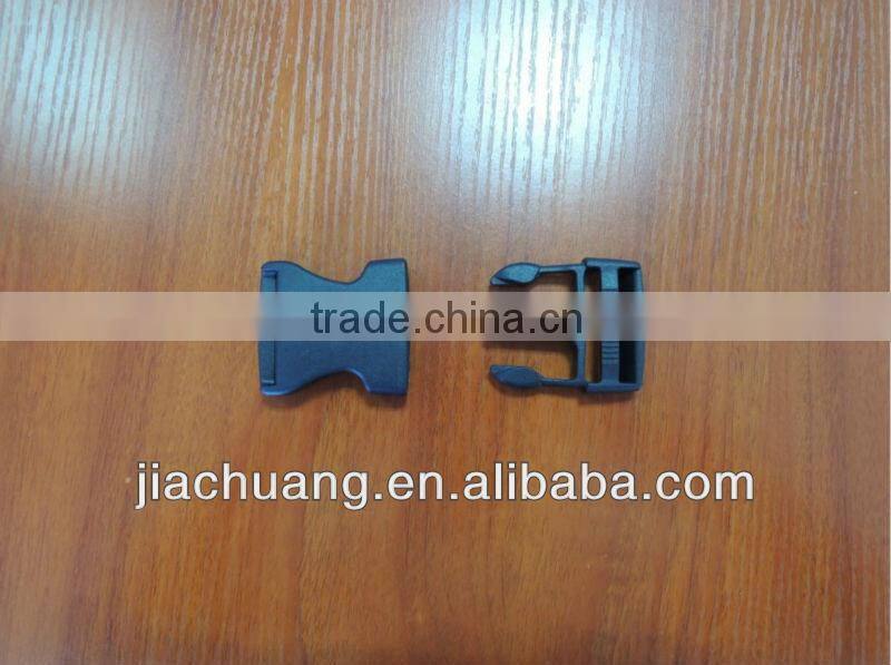 Release Buckles Black Webbing Straps For Paracord